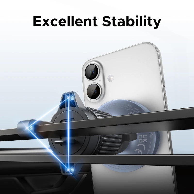 Cargador Inalámbrico para Coche UGREEN Qi2 – 15W/25W MagSafe