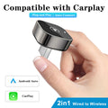 Adaptador CarPlay Inalámbrico 2 en 1 (Universal)